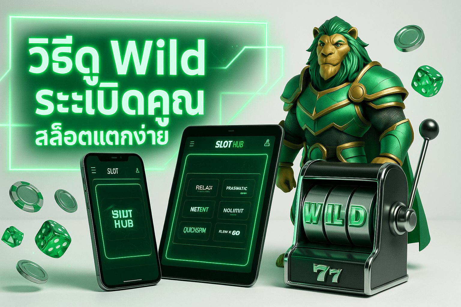 วิธีดู Wild ระเบิดคูณ