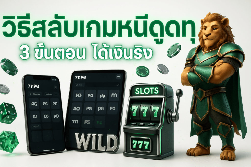 วิธีสลับเกมหนีดูดทุน