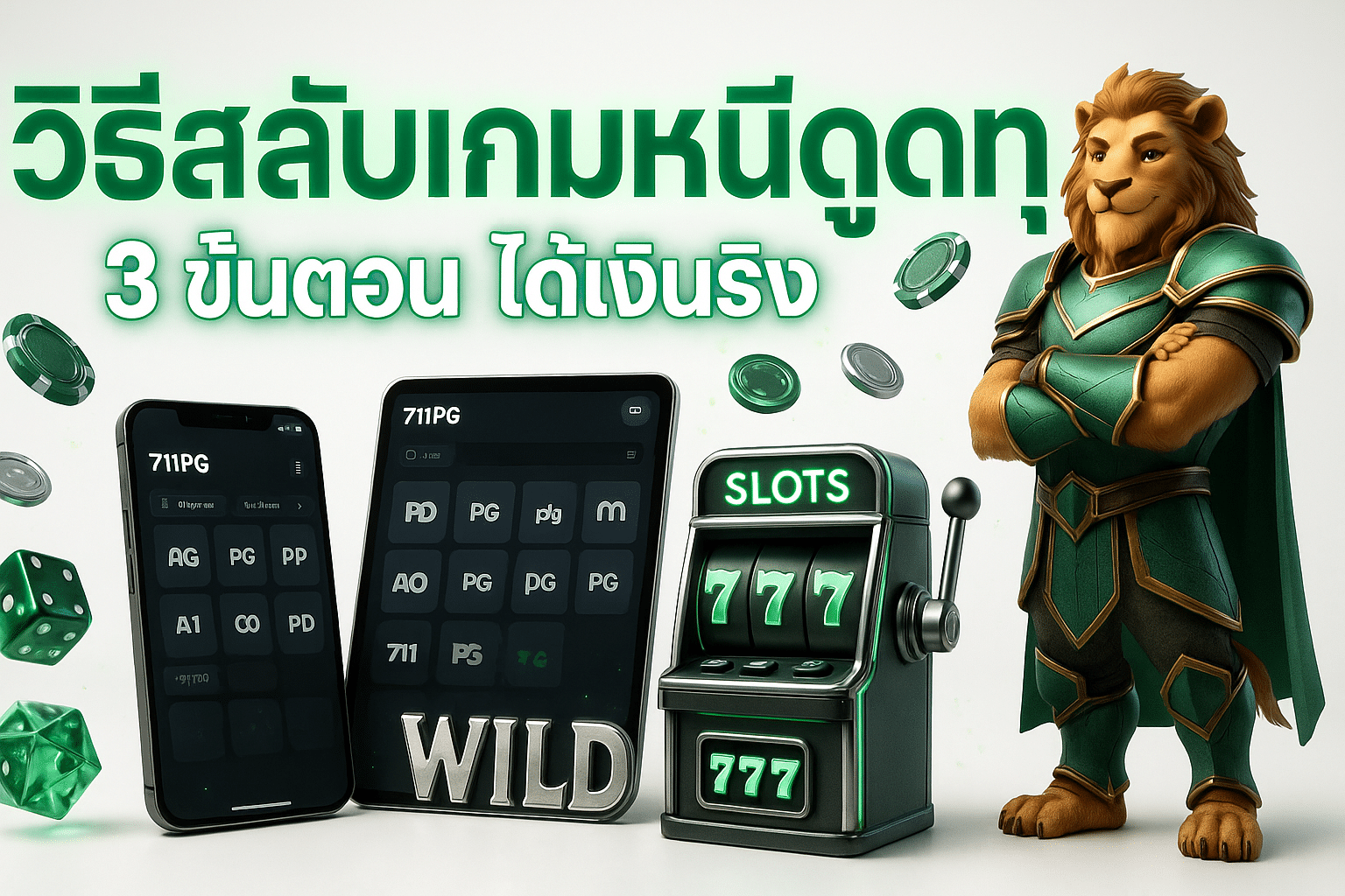 วิธีสลับเกมหนีดูดทุน