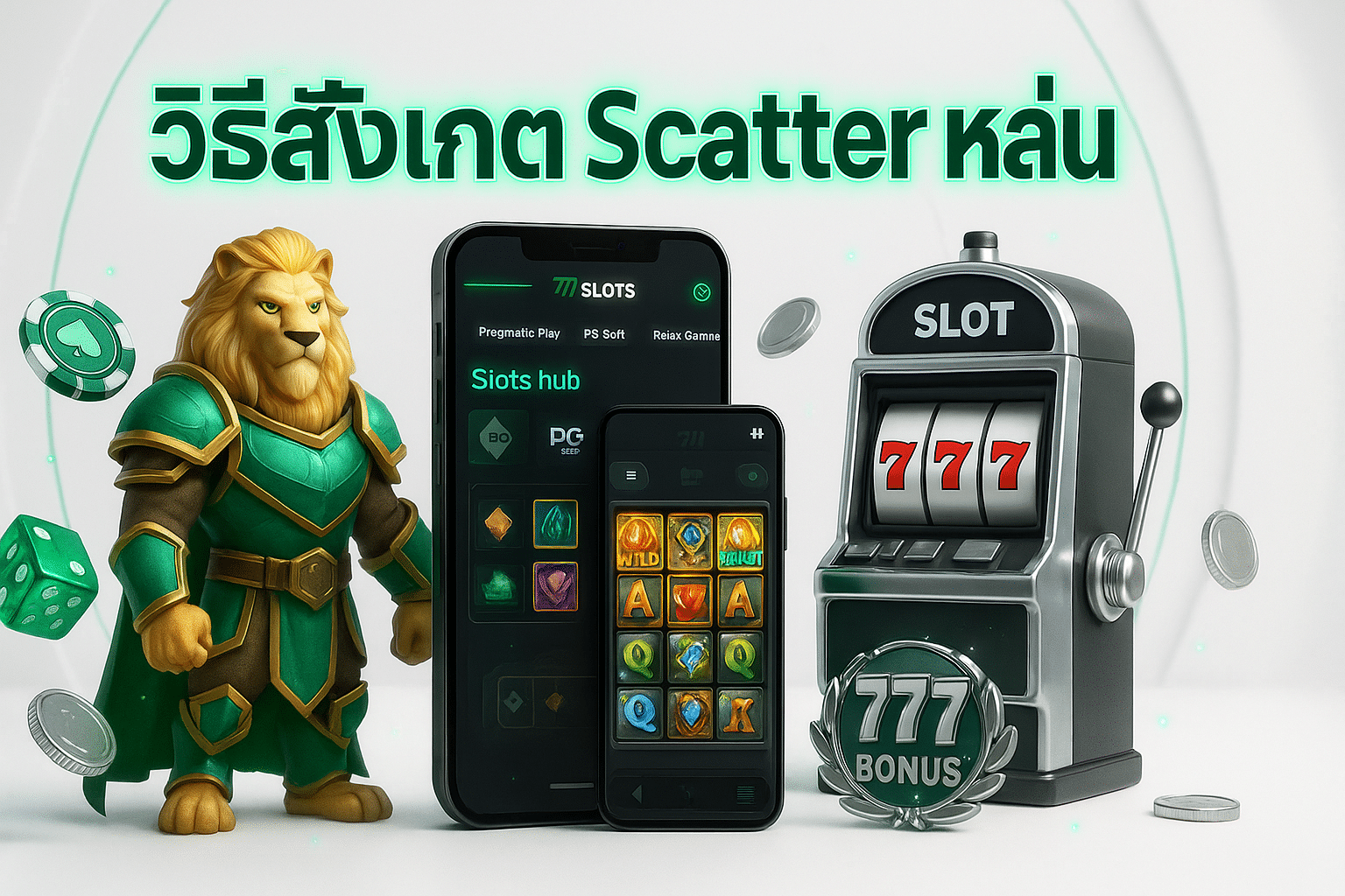 วิธีสังเกต Scatter หล่น
